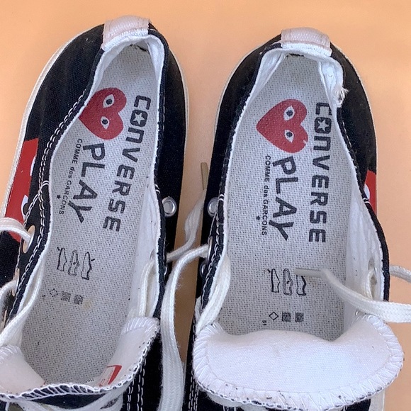 PLAY  Comme dos Garçons Collaboration by Converse All star by Chuck Tailor com - Picture 6 of 9
